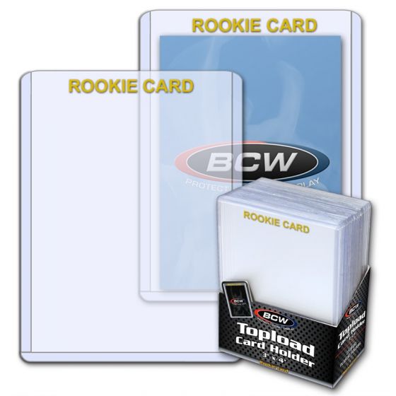 BCW 3x4 TL Rookie - Gold Imprint